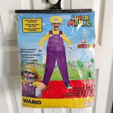Super Mario Wario Kids Costume