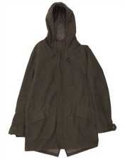 Zara Mens Hooded Parka Jacket
