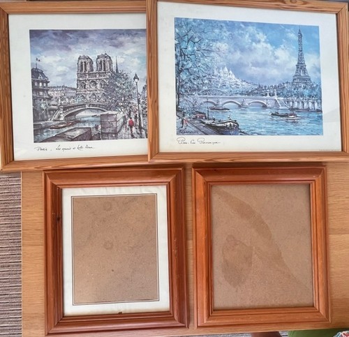 Large chunky wooden photo - large,