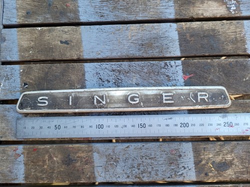 Singer car badge rootes - , garage