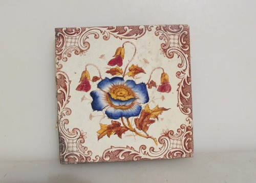 Antique ceramic tile - antique,