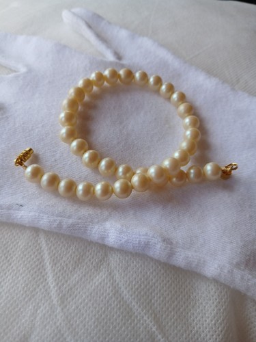 Doll necklace 1940s vintage - necklace,