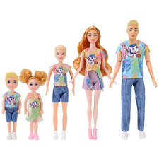 30cmBarbie Dolls Family Set
