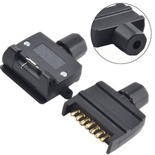 7 Pin Flat Trailer-Plug-Male &
