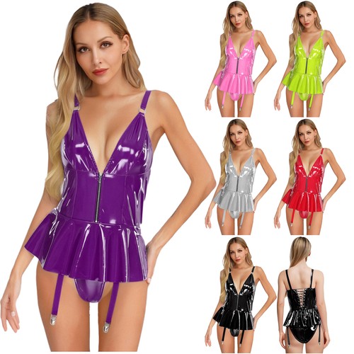 Womens sexy pvc - sexy,