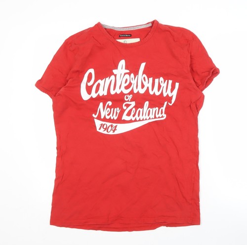 Canterbury red men graphic - canterbury, men's