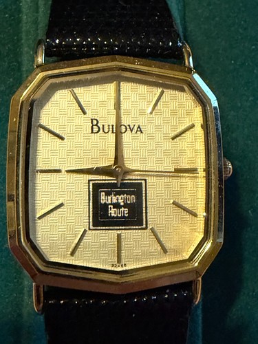 Bulova wrist watch - wrist, burlington