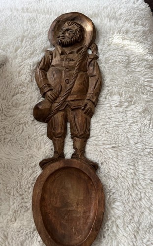 Hand carved wooden collectable - carved,