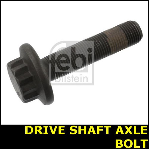 Drive shaft axle bolt front - drive,