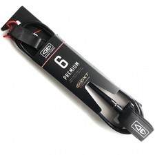 Ocean Earth One XT Surfboard Leash 6ft Black NEW onext