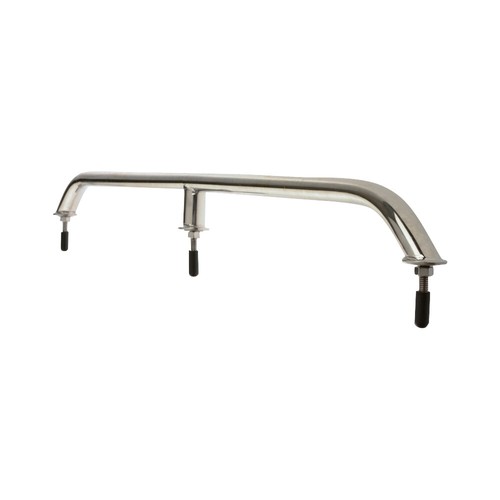 Stainless steel oval handrail - steel,
