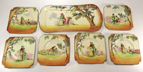 Early royal doulton piece - doulton,
