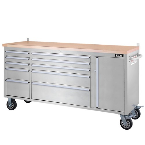 Excel stainless steel roller - stainless,