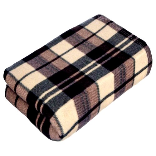 Tartan throw checked - checked, large