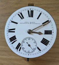 John Mason Rotherham & Barnsley Fusee Pocket Watch Movement