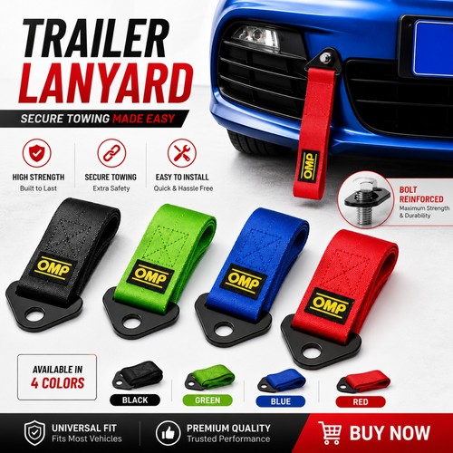 Universal car tow strap - car, ton