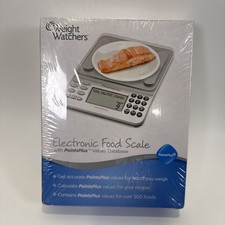 Weight Watchers Electronic Food Scale with Points Plus Values Database 500 Foods
