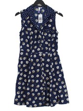 H by Henry Holland Tank Midi Dress UK8 in Blue