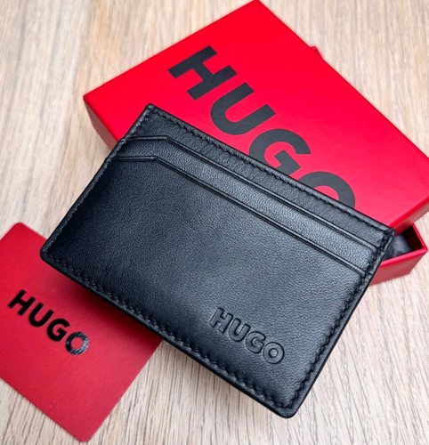 Hugo boss black leather subway - black,