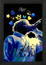 Juice WRLD Digital Art Framed