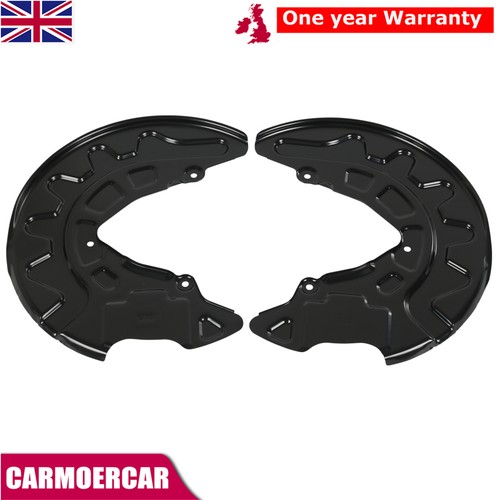 Pair front brake disc dust - pair,