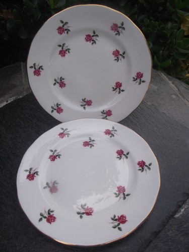 Vtg colclough pink rose - colclough,