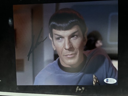 Leonard nimoy signed - leonard,