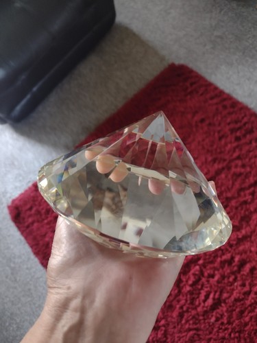 Large crystal clear stone - crystal,