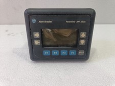 Allen Bradley 2711-M3A18L1 Ser A PanelView 300 3" Micro Mono/Key Terminal 24VDC