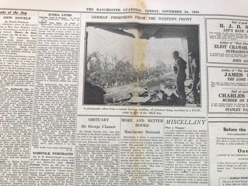 Ww2 1944 manchester newspaper - manchester,
