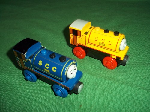 Mattel wooden railway - mattel,