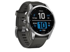 Garmin fēnix 7S GPS 42mm Smaller Premium Smartwatch, Multisport, Graphite