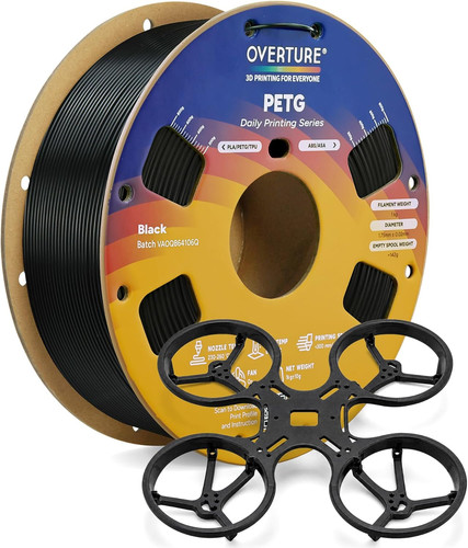 Overture petg filament 75mm - overture,