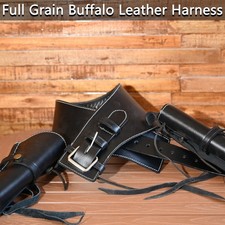 L Western Leather Gun Holster