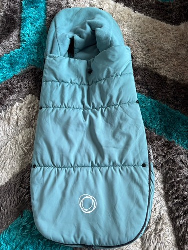 Petrol bugaboo footmuff - petrol,