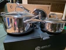 hexclad 6 piece cooking pot