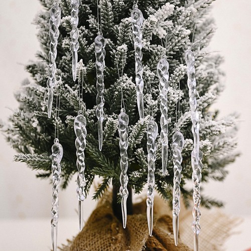 Pcs glass icicle hanging - pcs,
