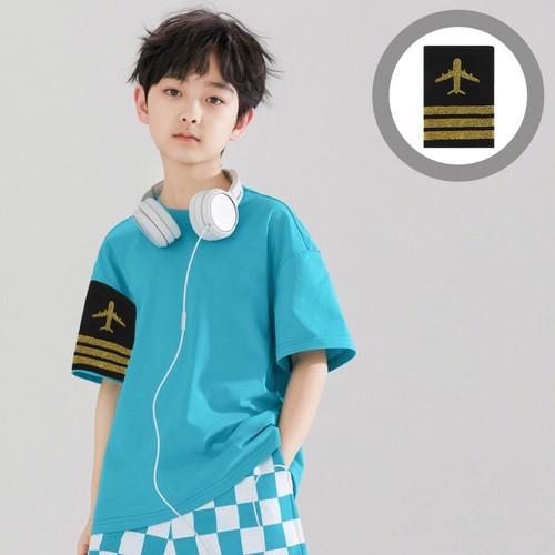 2pcs children pilot epaulets - 2pcs,