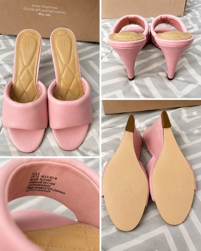 Just fab pink quilted slip - just, slip-on
