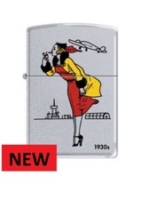 ZIPPO WINDY LADY 1930 GIRL