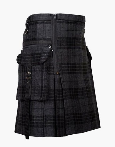 Scottish mens utility tartan - scottish,