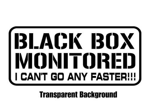 Black box fitted - box, car