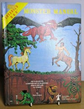 Advanced Dungeons & Dragons Monster Manual TSR 4th Edition August 1979
