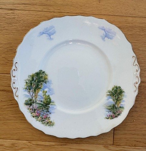 Vintage colclough summer scene - vintage,