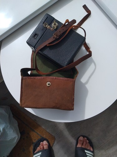 Kodak vintage camera - camera, case