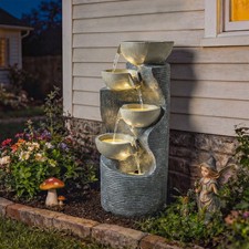 Outsunny garden water feature - outsunny,