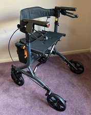 Komfi Rider Zoom Ultra folding mobility aid/walker with seat