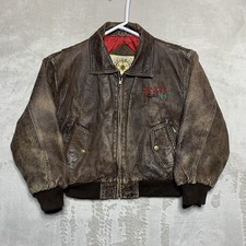 Vintage Boys Leather Flight