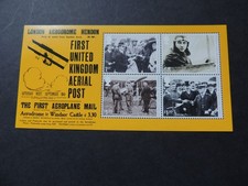 2011 First Aerial Post Miniature Sheet MS3220 Unmounted Mint