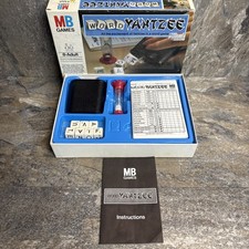 Vintage Word Yahtzee Dice